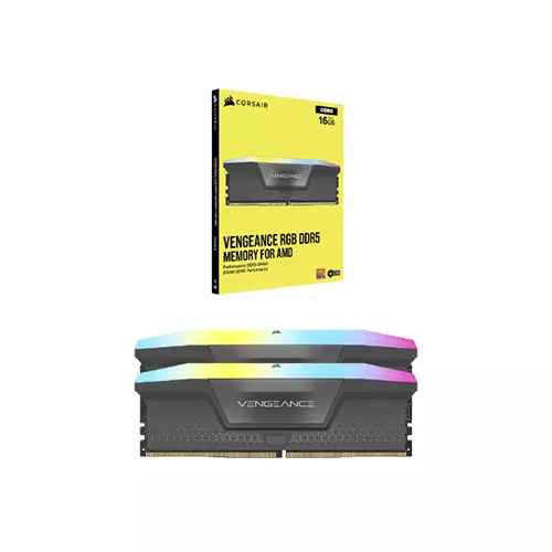 CORSAIR VENGEANCE RGB 32GB (2X16GB) 5600MHZ DDR5 C40 AMD EXPO DESKTOP RAM-gallery-2
