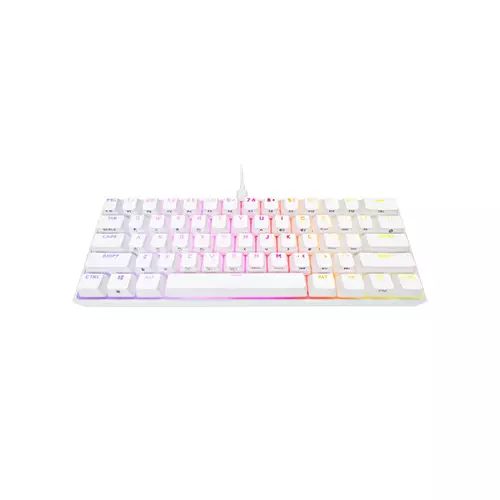 CORSAIR K65 RGB MINI 60% CHERRY MX MECHANICAL GAMING KEYBOARD RED-WHITE-gallery-1
