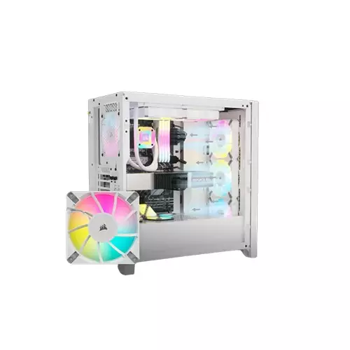 CORSAIR ICUE 4000D RGB AIRFLOW MID-TOWER CASE-gallery-1