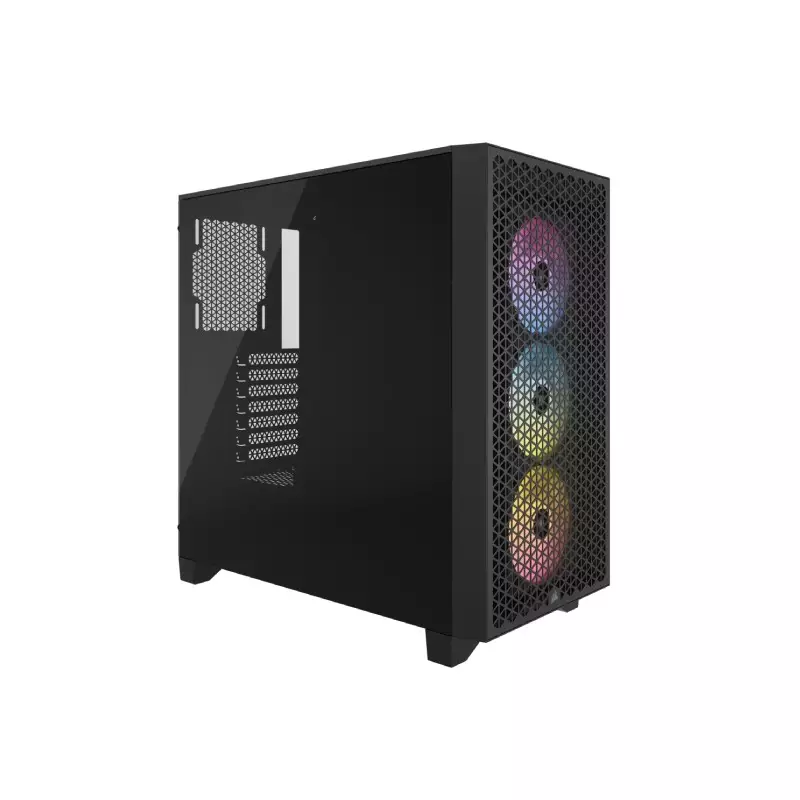 CORSAIR 3000D RGB AIRFLOW MID-TOWER BLACK CASE-gallery-1