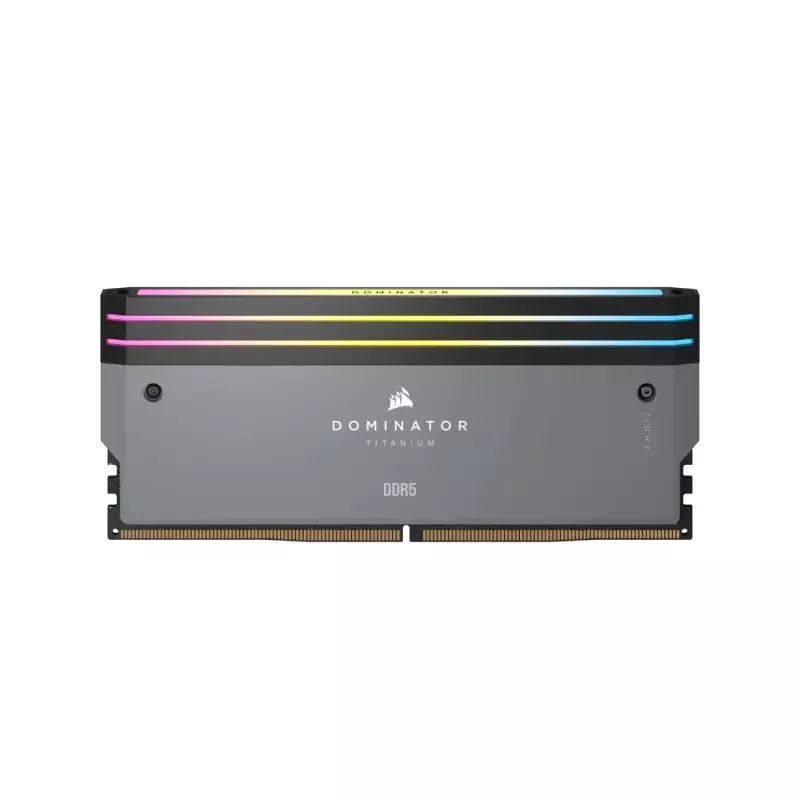 CORSAIR DOMINATOR TITANIUM RGB 32GB (2X16GB) DDR5 DRAM 6000MHZ CL30 AMD XMP DESKTOP RAM (GREY)-gallery-3