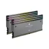 CORSAIR DOMINATOR TITANIUM RGB 32GB (2X16GB) DDR5 DRAM 6000MHZ CL30 AMD XMP DESKTOP RAM (GREY)-gallery-1