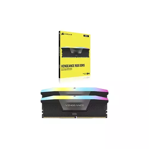 Corsair VENGEANCE RGB 48GB (2x24GB) 7200MT/s DDR5 Desktop Ram Kit-gallery-2