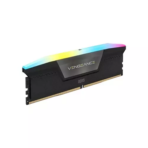 Corsair VENGEANCE RGB 16GB DDR5 6000MHz Desktop RAM (Black)-gallery-1
