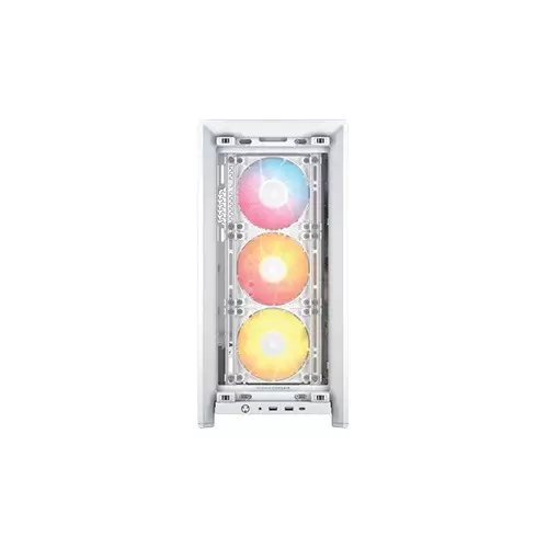 Corsair FRAME 4000D RS ARGB Modular Mid-Tower ATX Desktop Case (White)-gallery-1