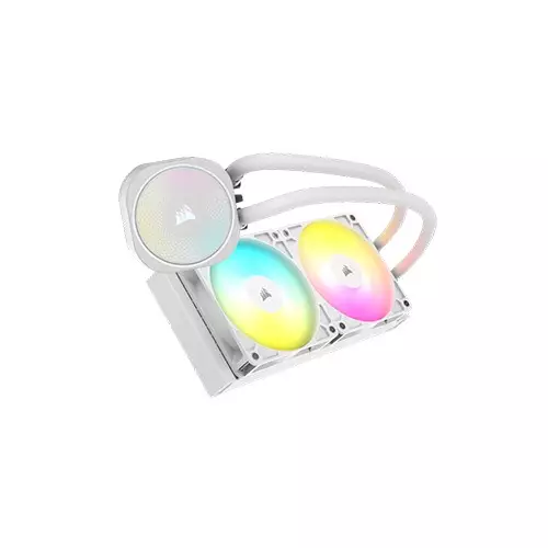 Corsair NAUTILUS 240 RS ARGB Liquid CPU Cooler - White-gallery-1