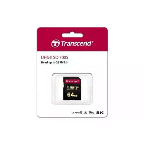 Transcend SDC700S 64GB SDXC Class3 UHS-II SD Memory Card-gallery-1