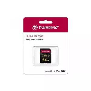 Transcend SDC700S 64GB SDXC Class3 UHS-II SD Memory Card-gallery-1