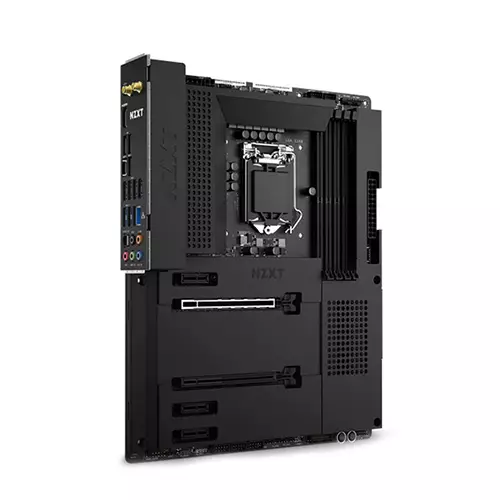 NZXT N7 Z590 LGA 1200 10th and 11th Gen WiFi ATX Motherboard (Black)-gallery-1