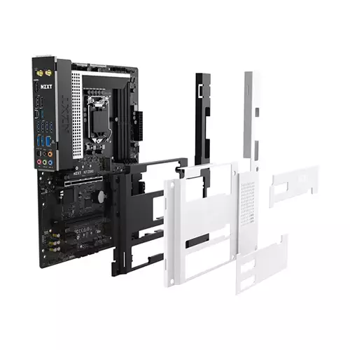NZXT N7 Z590 LGA 1200 10th and 11th Gen WiFi ATX Motherboard (White)-gallery-1