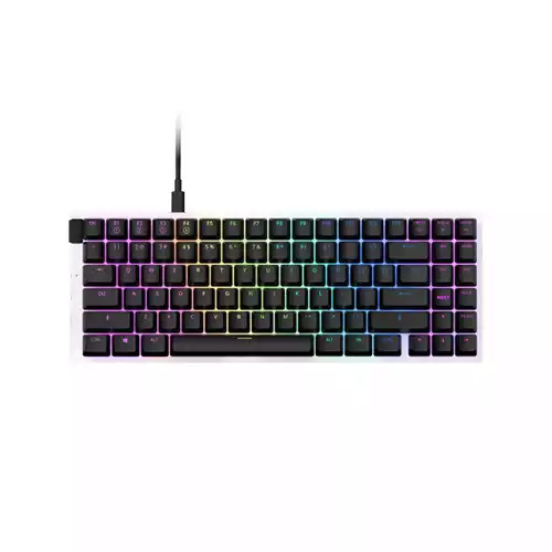NZXT FUNCTION MINITKL COMPACT RGB MECHANICAL GAMING KEYBOARD MATTE WHITE