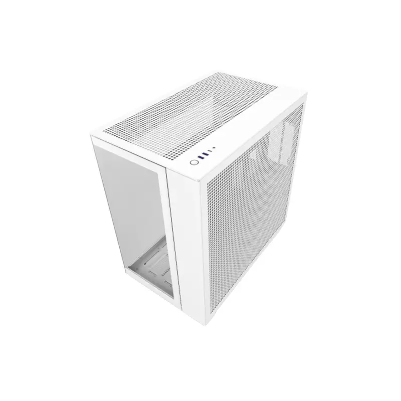 NZXT CM-H91FW-01 H9 FLOW DUAL-CHAMBER MID-TOWER AIRFLOW CASING WHITE-gallery-2