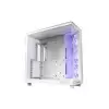 NZXT H6 Flow RGB Compact Dual-Chamber Mid-Tower Airflow Case (White)-gallery-2