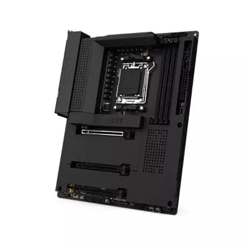 NZXT N7 B650E AM5 ATX AMD Gaming Motherboard - Black-gallery-1
