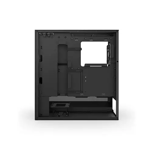 NZXT H5 Flow 2024 Edition Compact ATX Mid-Tower High Airflow Gaming Casing (Black)-gallery-4