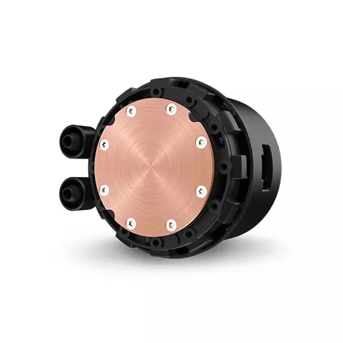 NZXT Kraken 240 RGB 240mm AIO Liquid CPU Cooler with LCD Display (Black)-gallery-3