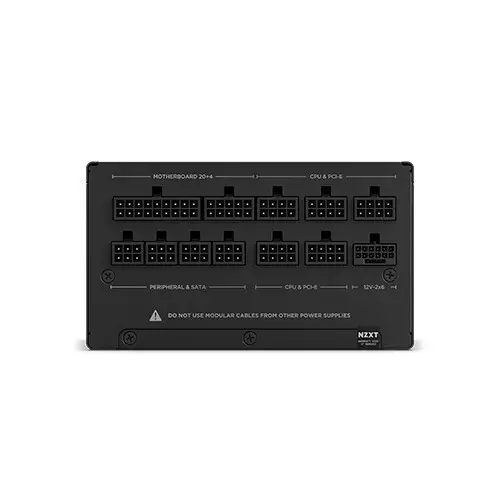 NZXT C850 850 Watt 80 Plus Gold ATX 3.1 Full-Modular Power Supply (Black)-gallery-3