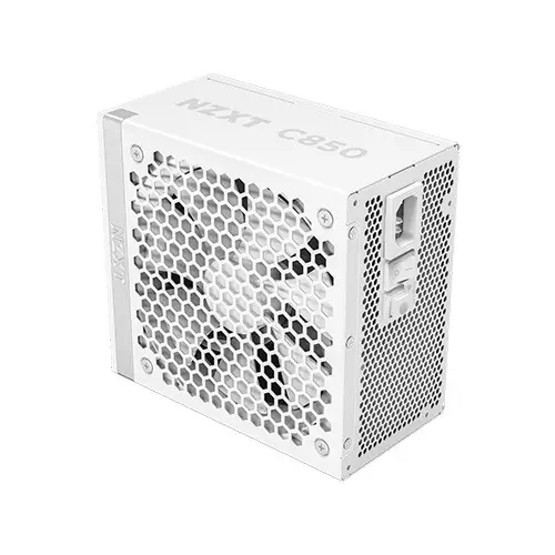 NZXT C850 850 Watt 80 Plus Gold ATX 3.1 Full-Modular Power Supply (White)-gallery-1