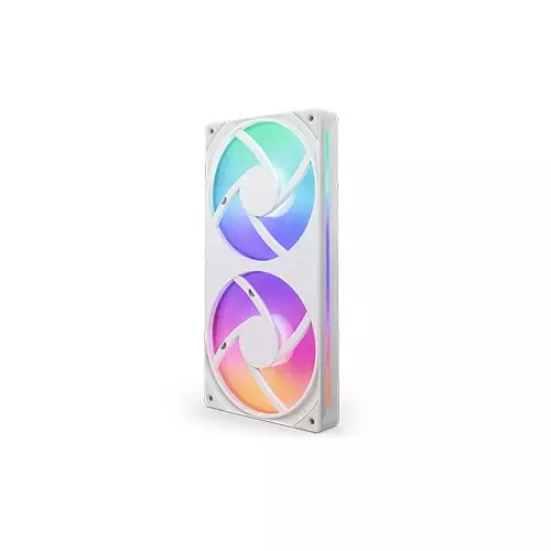 NZXT F240 RGB Core 240mm Single Frame Casing Fan (White)-gallery-1