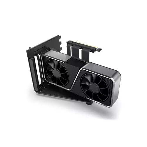 NZXT AB-RH175-B1 Vertical GPU Mounting Kit (Black)-gallery-1