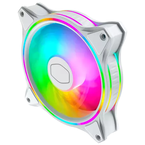Cooler Master MasterFan MF120 Halo White ARGB 120mm Case Fan-gallery-2
