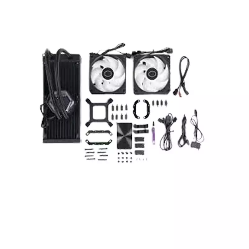 Cooler Master MasterLiquid 240 ATMOS ARGB 240mm Liquid CPU Cooler (Black)-gallery-4