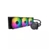Cooler Master MasterLiquid 360L Core ARGB 360mm Liquid CPU Cooler (Black)-gallery-1