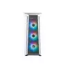 Cooler Master MasterBox 520 Mesh Mid Tower Micro ATX ARGB Gaming Case (White)-gallery-1
