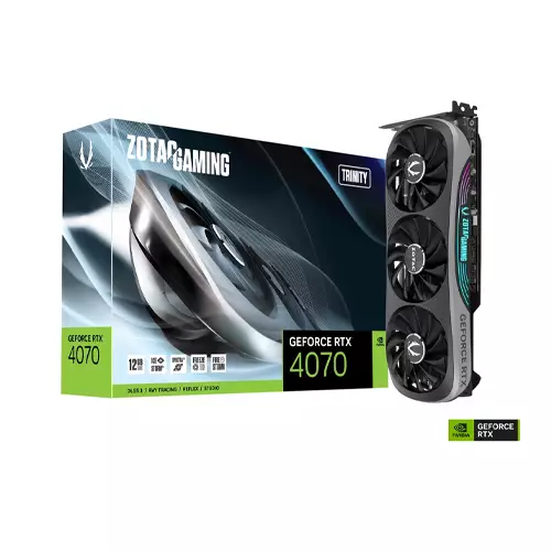 ZOTAC GAMING GEFORCE RTX 4070 TRINITY 12GB GDDR6X GAMING GRAPHICS CARD