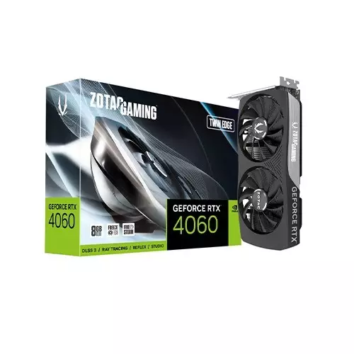 ZOTAC GAMING GEFORCE RTX 4060 8GB TWIN EDGE GRAPHICS CARD