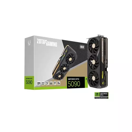ZOTAC ZT-B50900D-10P GAMING GeForce RTX 5090 SOLID 32G GDDR7 Graphics Card