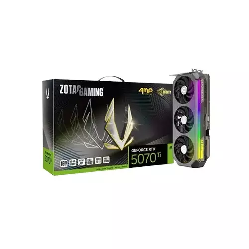 ZOTAC GAMING GeForce RTX 5070 Ti AMP 16GB GDDR7 Extreme INFINITY Graphics Card
