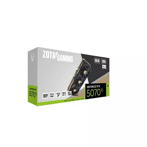 ZOTAC GAMING GeForce RTX 5070 Ti SOLID OC 16GB GDDR7 Graphics Card-gallery-1