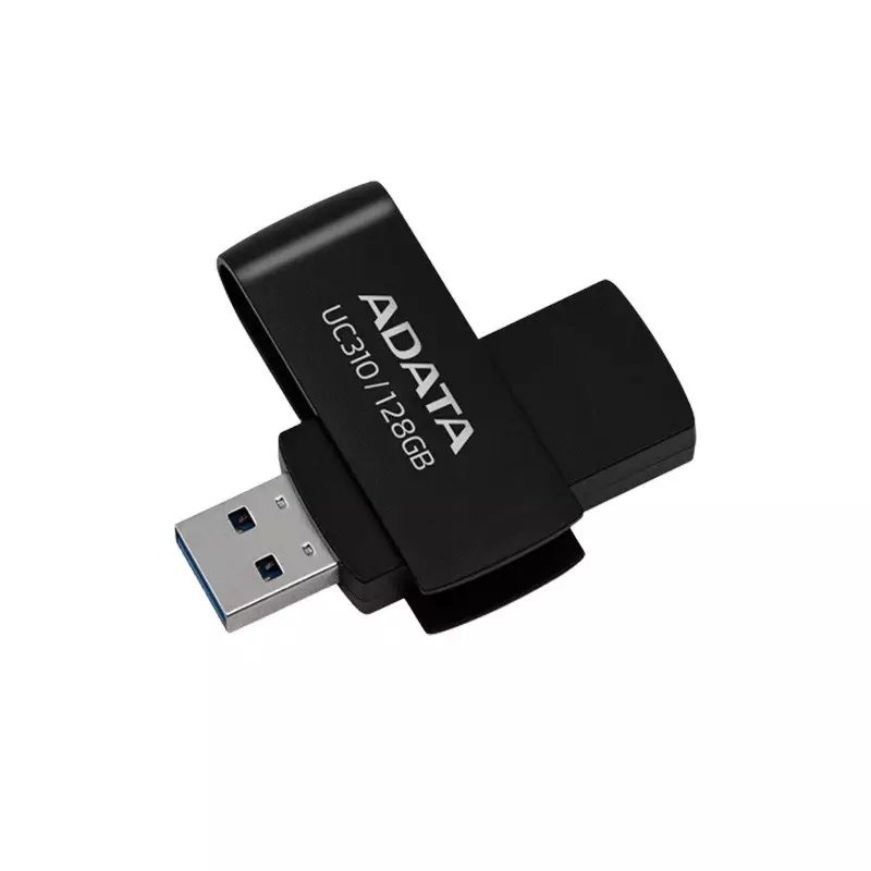 Adata UC310 128GB USB 3.2 Pen Drive (Black)-gallery-1