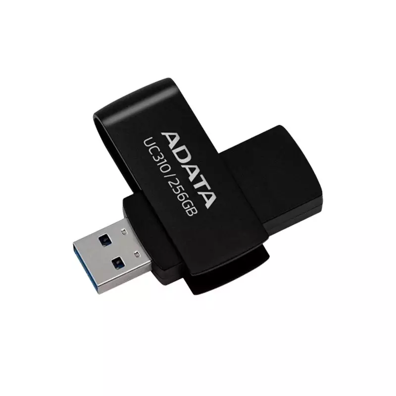 Adata UC310 256GB USB 3.2 Pen Drive (Black)-gallery-1