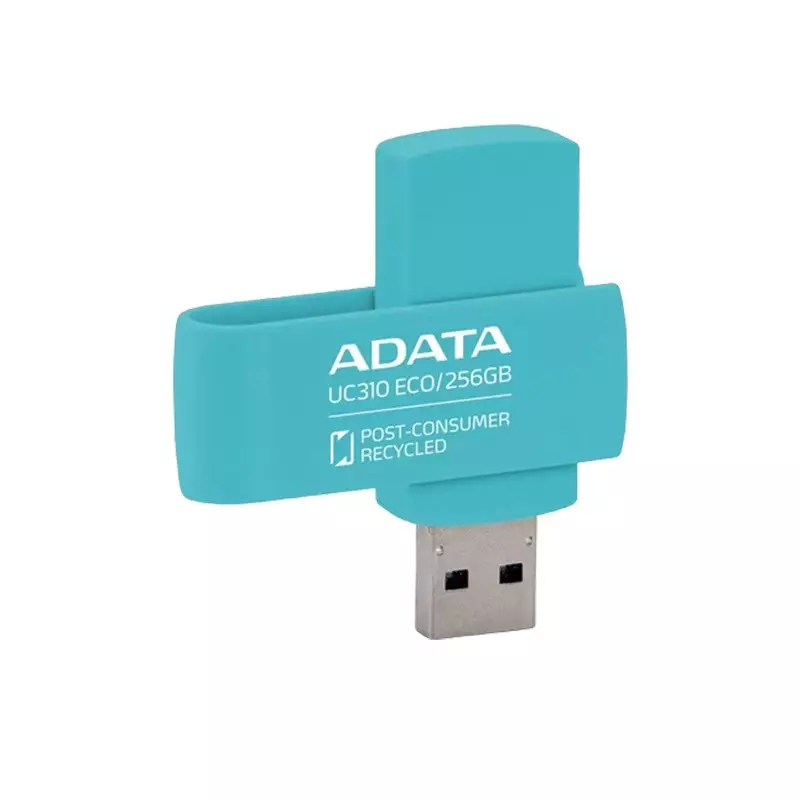 Adata UC310 ECO 256GB USB 3.2 Pen Drive (Green)-gallery-4