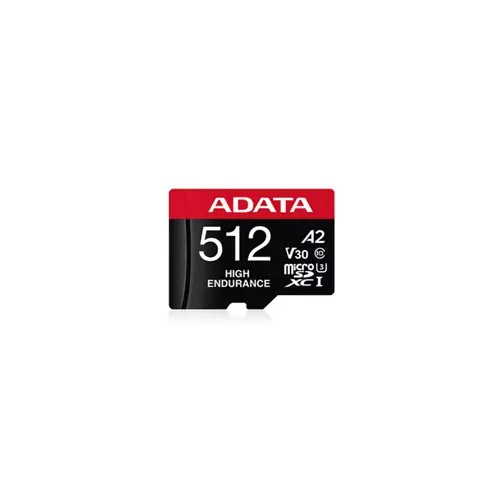 ADATA 512GB UHS-I Class 10 High-Endurance microSDXC Memory Card-gallery-1
