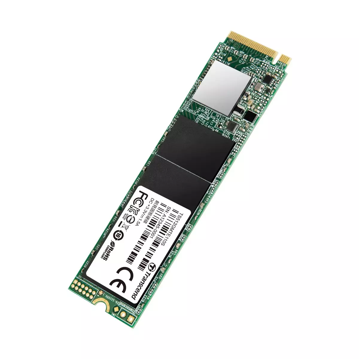 Transcend 110S 128GB M.2 NVMe SSD-gallery-1