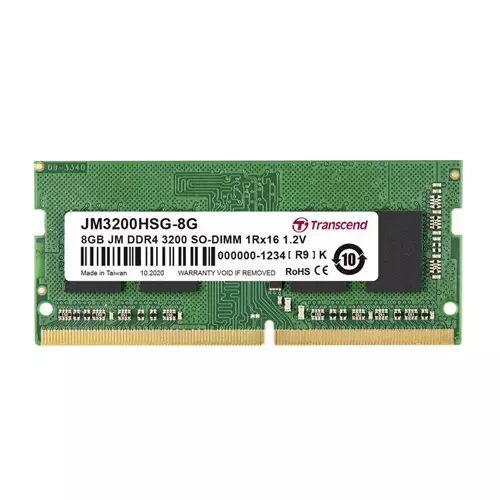 Transcend JetRAM 8GB DDR4 3200Mhz so-DIMM Laptop RAM
