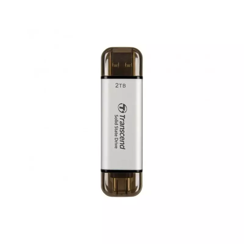 TRANSCEND 2TB ESD310S TYPE C SILVER PORTABLE SSD-gallery-1