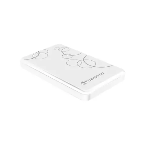 Transcend StoreJet TS2TSJ25A3W 2TB USB 3.1 Gen 1 White External HDD-gallery-1
