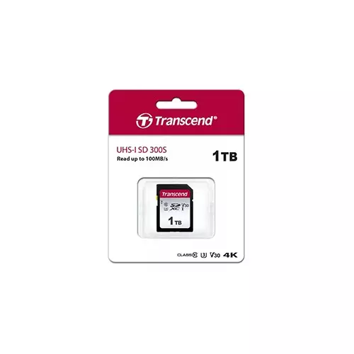 Transcend SDC300S UHS-I U3 1TB Memory Card