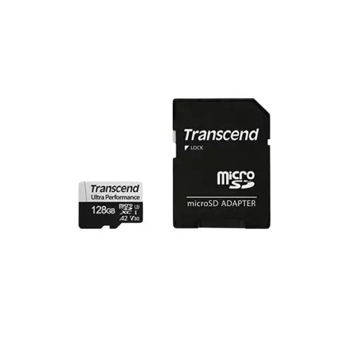 Transcend 340S UHS-I 128GB Ultra Performance MicroSD Memory Card-gallery-1