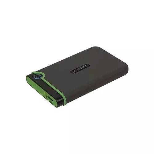 Transcend StoreJet 25M3S 1TB Portable Hard Disk Drive (Military Green Slim)-gallery-2