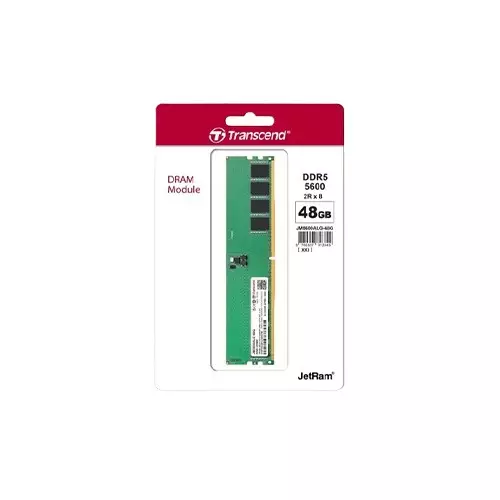 Transcend JM5600ALE-48G 48GB DDR5 5600MHz UDIMM Desktop RAM-gallery-1