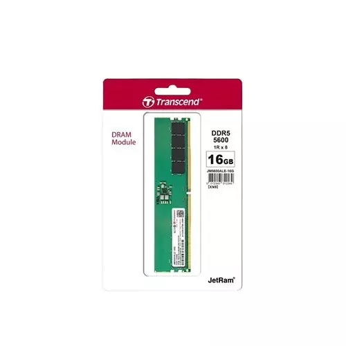 Transcend JM5600ALE-16G 16GB DDR5 5600MHz U-DIMM Desktop RAM-gallery-1