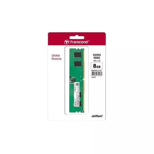 Transcend JM5600ALG-8G 8GB DDR5 5600MHz U-DIMM Desktop RAM-gallery-1