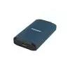 Transcend ESD410C 1TB USB 3.2 Gen 2 Type-C to A Portable SSD (Dark Blue)-gallery-1
