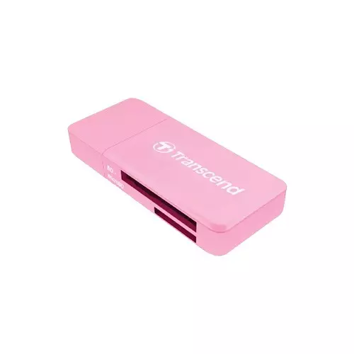 Transcend TS-RDF5R USB 3.1 Gen 1 Card Reader (Pink)-gallery-1