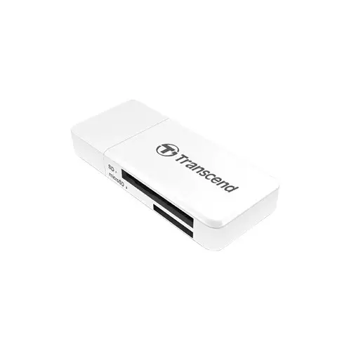 Transcend TS-RDF5W USB 3.1 Gen 1 Card Reader (White)-gallery-1